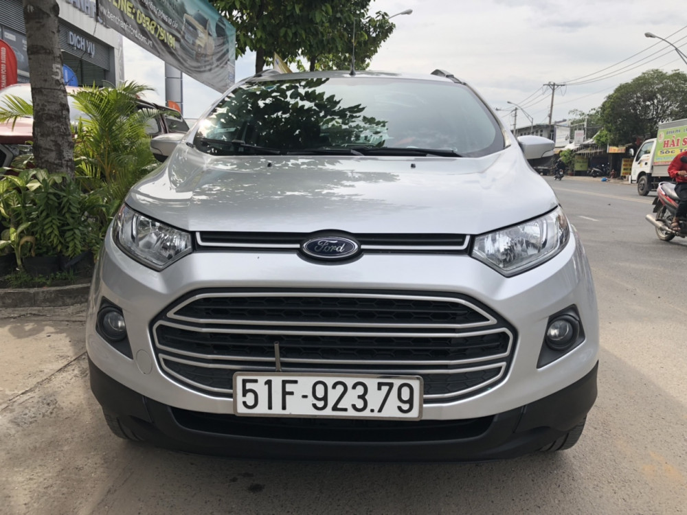 Ford ecosport số tay đời 2016 màu bạc - 1