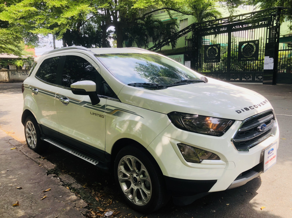 Ford ecosport titanium 2019 - màu trắng - chạy lướt - 1